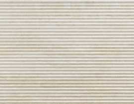 Плитка RCUS Travertino Wall Struttura 3D Pli Vein Bianco Rett 40x120