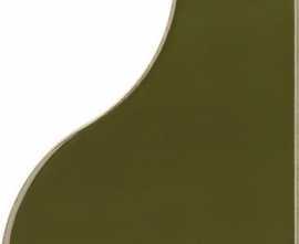 Плитка 28850 Curve Garden Green Gloss 8,3x12