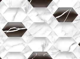 Плитка Carara Hexa Dec 30x90