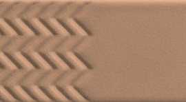 Плитка 4100605 Biscuit Waves Terra 5x20