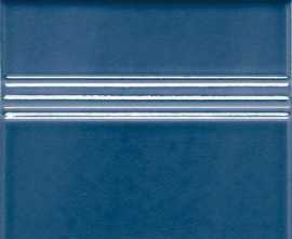 Плитка ADMO5206 Rodapie Clasico C/C Azul Oscuro 15x15