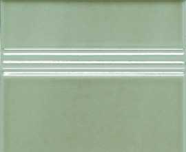Плитка ADMO5204 Rodapie Clasico C/C Verde Claro 15X15