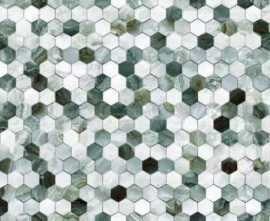 Плитка DG17-10 Hypnose Malachite Decor 10 glossy 30x90