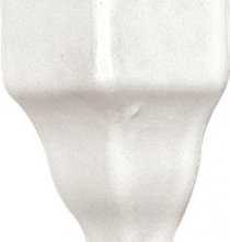 Плитка ADNE5376 Ang Exterior Cornisa Clasica Blanco 3.5х2.7