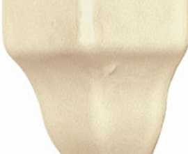 Плитка ADNE5377 Ang Exterior Cornisa Clasica BISCUIT 3.5х2.7