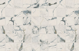 Мозаика MK.INV WH RM The Room 3*3 6.5mm 15x30