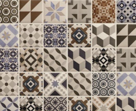Плитка Soho Jersey Azul 25x50
