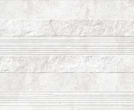 Плитка 40441 Downtown White Material SP/33,3X100X0,98/R 33,3x100