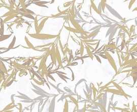 Плитка M8SZ Allmarble Wall Altissimo Satin Decoro Foliage 80x120