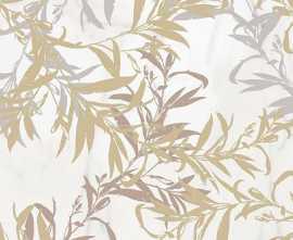 Плитка M8SY Allmarble Wall Statuario Satin Decoro Foliage 80x120