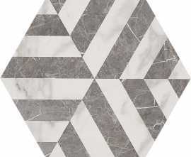 Керамогранит MMMN Allmarble Statuario Decoro 21x18.2