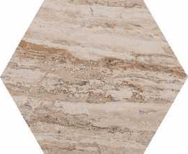 Керамогранит MMHU Allmarble Travertino 21x18.2