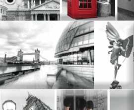 Плитка Monocolor Composicion London Calling A 15х22.5