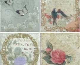 Плитка Decor (composicion) Set Mei S/4 A 10x10