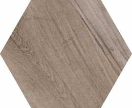 Керамогранит 015.292.0476.09741 Rovere Hex Bark 19.8x22.8