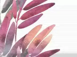 Плитка Aure Decor Savage Flowers 01 Berenjena 15x45