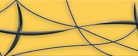 Плитка Бордюр VELA OCHRA STELLA 6,2x50,5