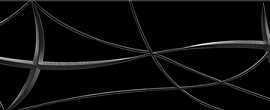 Плитка Бордюр VELA NERO STELLA 6,2x50,5