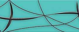 Плитка Бордюр VELA TIFFANI STELLA 6,2x50,5