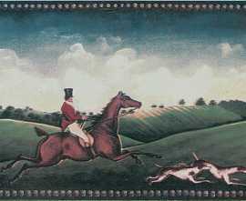 Плитка B FOX A Fox Hunting A (One Rider) 15x20