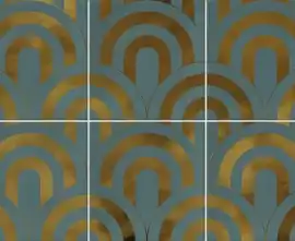 Плитка Takada Turquesa Oro 23x33,5