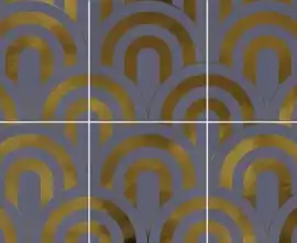 Плитка Takada Indigo Oro 23x33,5
