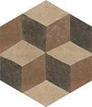 Керамогранит fK6H Firenze Deco Beige 21,6*25 SAT