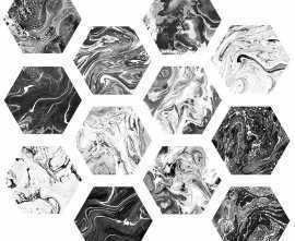 Керамогранит Ebru Shiny Hexa 23.2x26.7