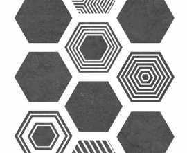 Керамогранит Pier17 Hexa Zinc 23,2x26,7
