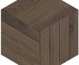 Мозаика fOBB Nest Brown Cube Mosaico Matt 37,5x43