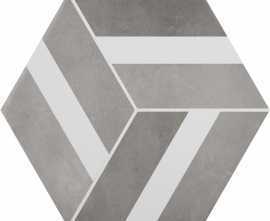 Керамогранит SIX Cementine Bari Grey 23x27