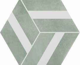 Керамогранит SIX Cementine Bari Aqua 23x27