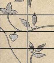 Мозаика UR02LA Urbana Beige List. Mosaico Fiore 15x45