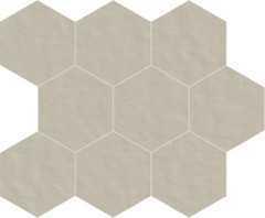 Мозаика 749581 Neutra 6.0 02 Polvere Mosaico B Esagono 10x10 30x26