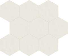 Мозаика 749580 Neutra 6.0 01 Bianco Mosaico B Esagono 10x10 30x26
