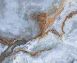 Керамогранит Harlow Blue Golden Glossy Carving 60х120