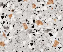 Ступени Подступенок Evia Terrazzo серый 60x15