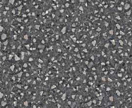 Керамогранит NR0379 Black Terrazzo черный матовый 600х600х10