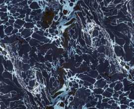 Керамогранит 763506 Araldica Base Blu Lucida R 6mm 120x240