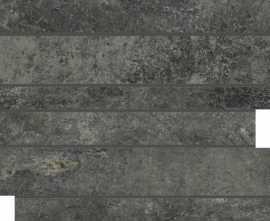Керамогранит 760928 Artifact Worked_Charcoal Listello Sfalsato 21x40