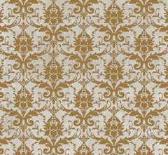 Керамогранит 752617 Tesori Decoro Broccato Bianco Oro 6mm 120x240