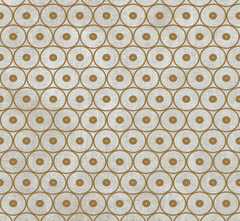 Керамогранит 752605 Tesori Decoro Anelli Grigio Oro 6mm 120x240