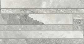 Керамогранит 766754 Rock Salt Maui Green Listello Sfalsato Mix 15x60