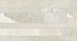 Керамогранит 766710 Rock Salt White Gold Listello Sfalsato Mix 15x60
