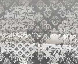 Плитка Декор Grace Fancy серый 20х60