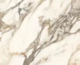 Керамогранит Calacatta Bronze белый полированный 60х60