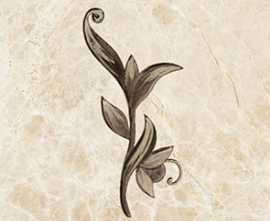 Плитка Декор Illyria marrone 25x40