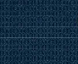 Керамогранит R9RF Struttura Foglia Blu 3D 15x15