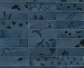 Керамогранит M96W Rice Blu dec Leaf Lux 5x15