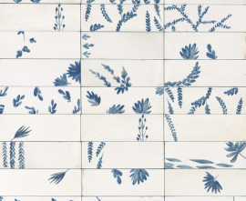 Керамогранит M96T Rice Bianco dec Leaf Lux 5x15